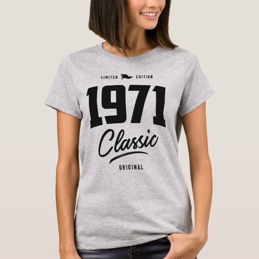 1971 Klassiek T-shirt (Voorkant)
