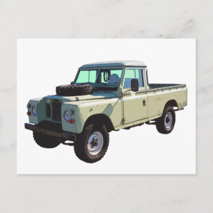 1971 Land Rover Pickup Truck Briefkaart
