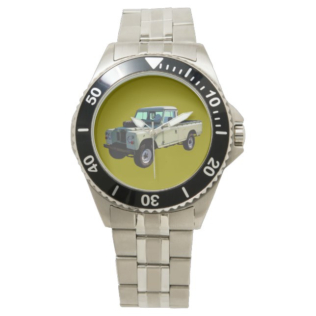 1971 Land Rover Pickup Truck Horloge (Voorkant)