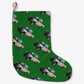 1971 Land Rover Pickup Truck Kleine Kerstsok (Voorkant)