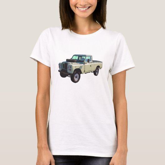 1971 Land Rover Pickup Truck T-shirt (Voorkant)