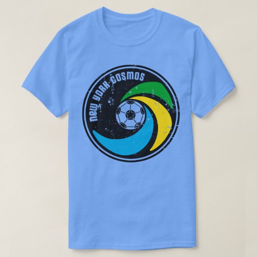 1971 New York Cosmos Voetbal T-shirt (Design voorkant)