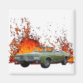 1971 Olds Cutlass Magneet (Voorkant)