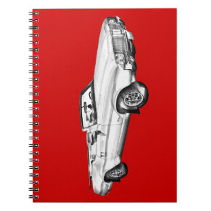 1971 Oldsmobile Cutlass Opperste Car Illustration Notitieboek