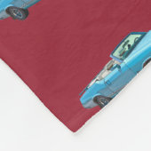 1971 Oldsmobile Cutlass Opperste Spierauto Fleece Deken (Hoek)