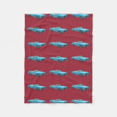 1971 Oldsmobile Cutlass Opperste Spierauto Fleece Deken (Voorkant)