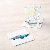 1971 Oldsmobile Cutlass Opperste Spierauto Kartonnen Onderzetters (Insitu)