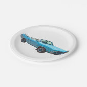 1971 Oldsmobile Cutlass Opperste Spierauto Papieren Bordje (Gekanteld)