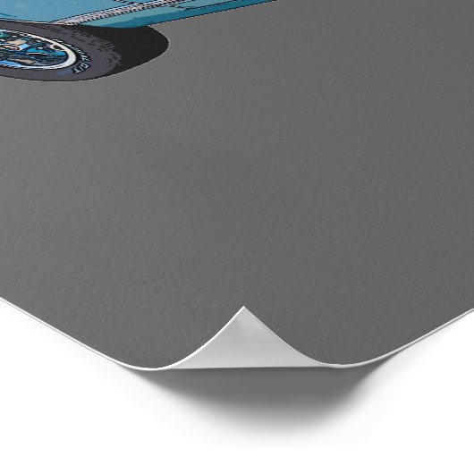 1971 Oldsmobile Cutlass Opperste Spierauto Poster (Hoek)