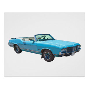 1971 Oldsmobile Cutlass Opperste Spierauto Poster