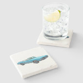 1971 Oldsmobile Cutlass Opperste Spierauto Stenen Onderzetter (Zijkant)