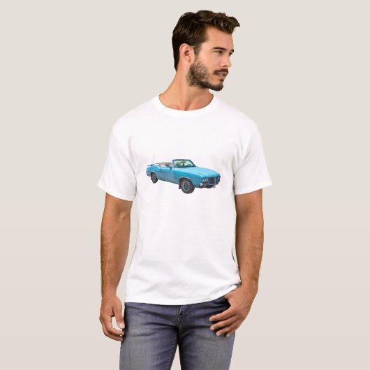 1971 Oldsmobile Cutlass Opperste Spierauto T-shirt (Voorkant volledig)