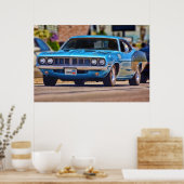 1971 Plymouth "Cuda 383 Poster (Keuken)
