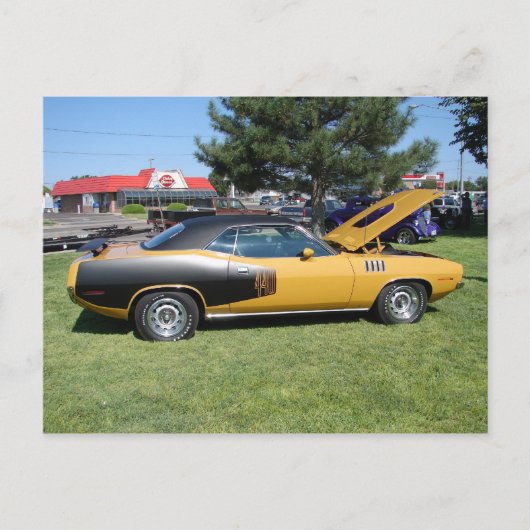 1971 Plymouth "Cuda" 440 Briefkaart (Voorkant)