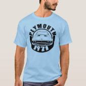 1971 Plymouth Roadrunner Satellite Shirt (Voorkant)