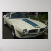 1971 Pontiac Trans Am Hardtop Poster (Voorkant)