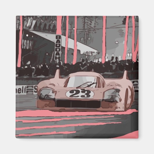 1971 RACING magneet (Voorkant)