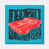 1971 Super Bee Magneet (Voorkant)