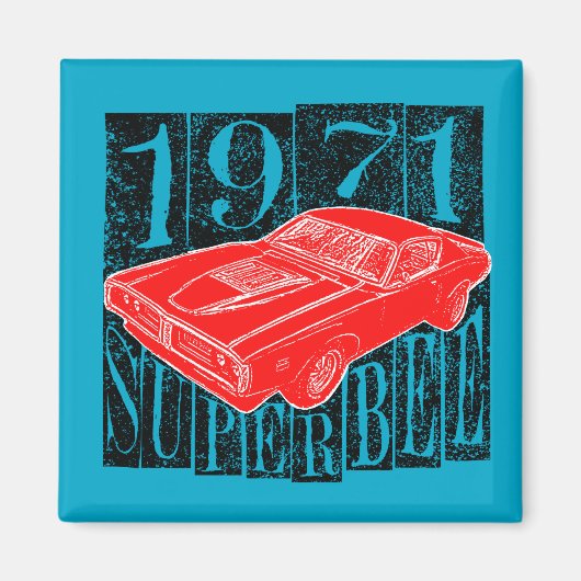 1971 Super Bee Magneet (Voorkant)