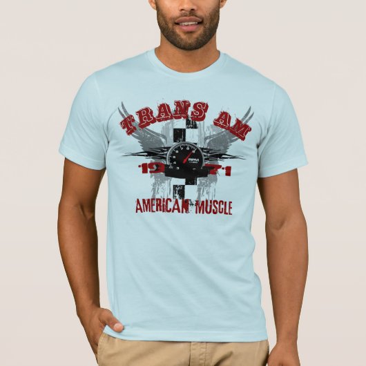 1971 Trans Am Graphic Tee Shirt (Voorkant)