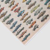 1972 Automobielen Tissuepapier (Detail)