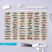 1972 Automobielen Tissuepapier (Craft)