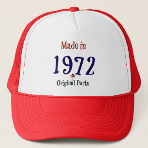 1972 Birthday Humor Trucker Pet
