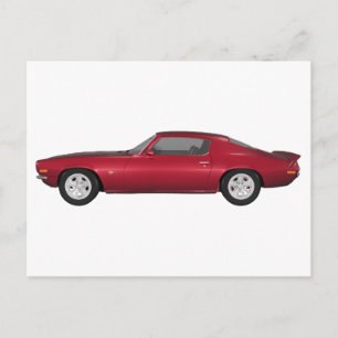 1972 Camaro: Spierauto: Snoep Apple Finish: Briefkaart