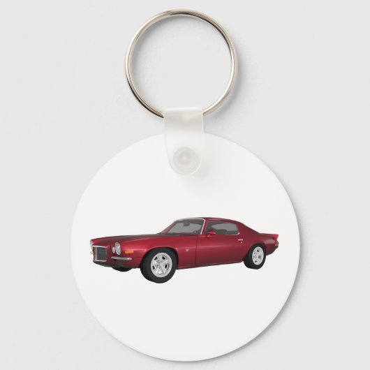 1972 Camaro: Spierauto: Snoep Apple Finish: Sleutelhanger (Voorkant)