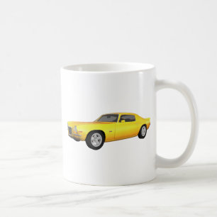 1972 Camaro Z28: Spierauto: Gele afwerking: Koffiemok