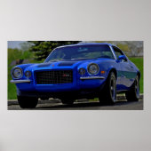 1972 Chevrolet Camaro RS Poster (Voorkant)