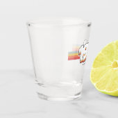 1972 De geboorte van legenden Shot Glas (Links)