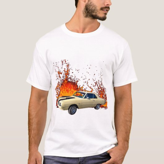 1972 Dodge Dart Swinger T-shirt (Voorkant)