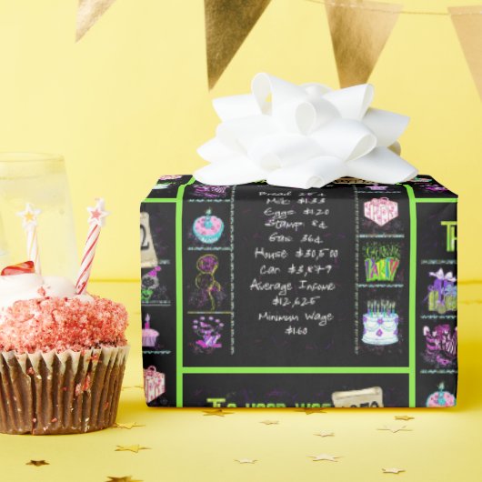 1972 Geboortejaar Trivia Cadeaupapier (Verjaardagsfeest)