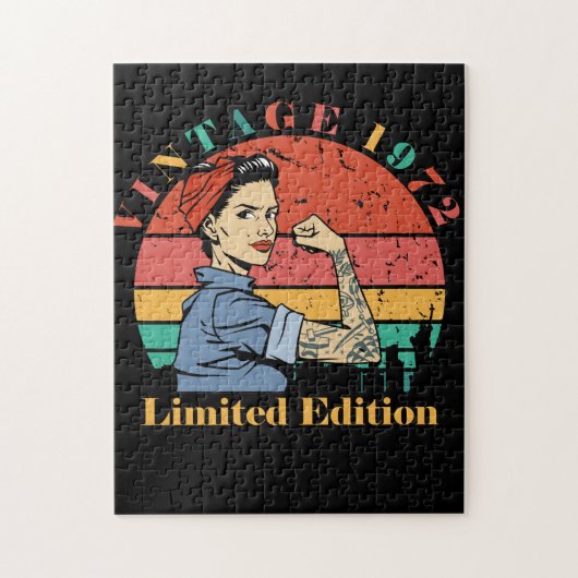  1972 Geboren in 1972 Legpuzzel (Verticaal)