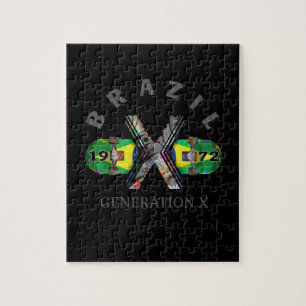 1972 Generation X Brazililian Skateboard Legpuzzel