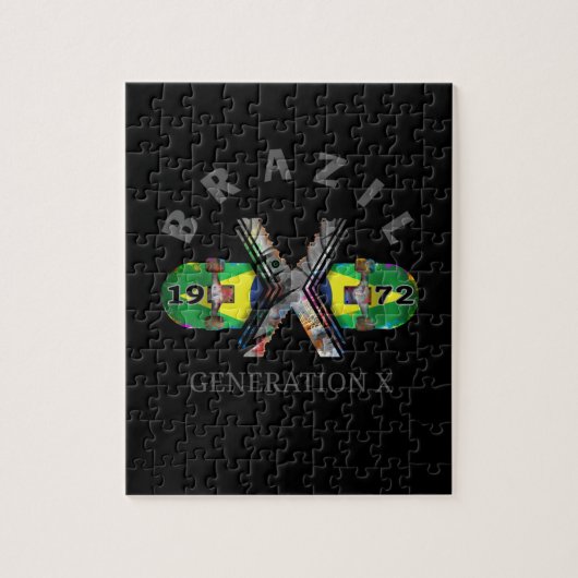 1972 Generation X Brazililian Skateboard Legpuzzel (Verticaal)
