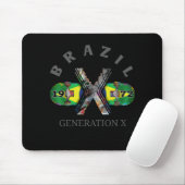 1972 Generation X Brazililian Skateboard Muismat (Met muis)