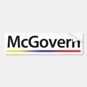1972 George McGovern  Bumpersticker