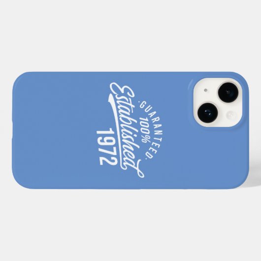 1972 grappige verhalen mannen vrouwen Case-Mate iPhone case (Achterkant (horizontaal))