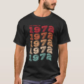 1972 Legende voor 51 51st T-shirt (Voorkant)