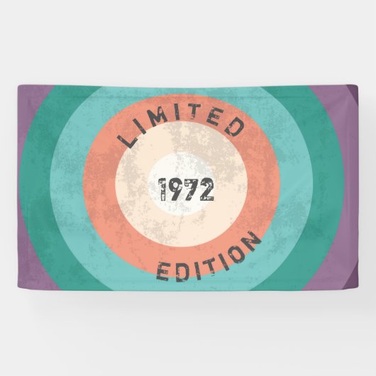  1972 Limited Edition Banner – Retro 54th (Horizontaal)
