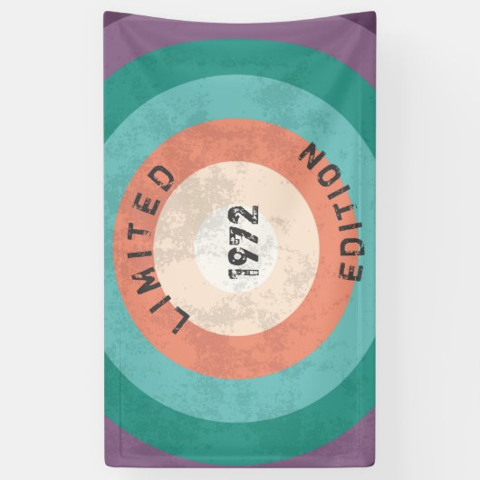  1972 Limited Edition Banner – Retro 54th (Verticaal)