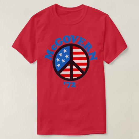 1972 McGovern voor President T-shirt (Design voorkant)