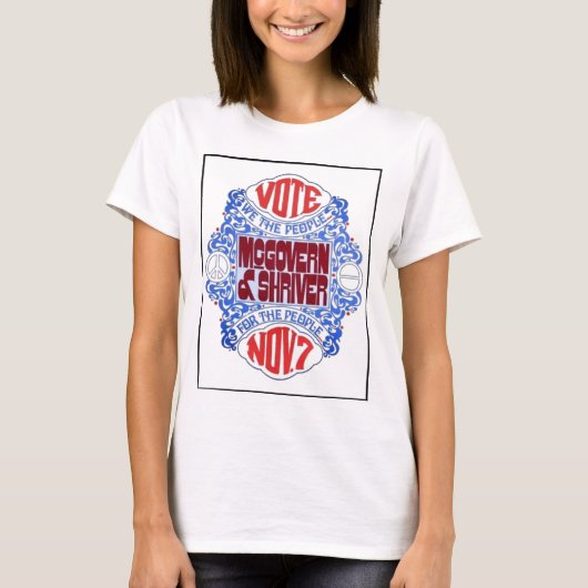 1972 McGovernn T-shirt (Voorkant)