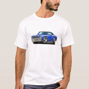 1972 Monte Carlo Blue-Black Top Car
