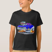 1972 Monte Carlo Blue Car T-shirt (Voorkant)