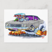 1972 Monte Carlo Gray Briefkaart (Voorkant)