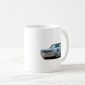 1972 Monte Carlo Lt Blue-Black Top Car Koffiemok (Voorkant rechts)