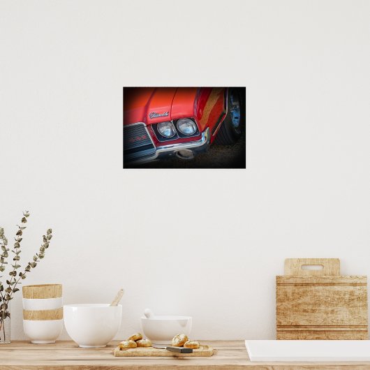 1972 Oldsmobile 442 Poster (Keuken)